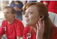 Woman with Earbuds Running Woman with Earbuds Running